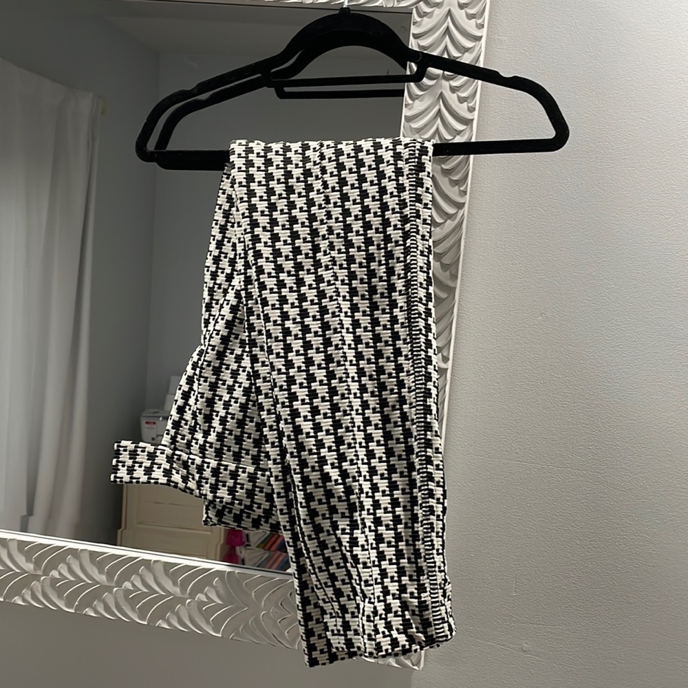 Akris Punto dress pants. Black and white design. Barely worn , like new.